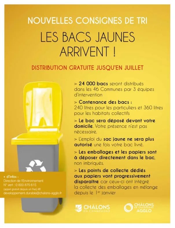 info bac jaune