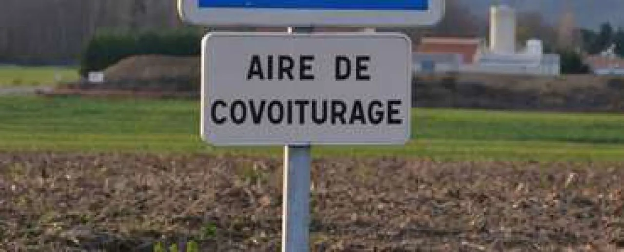 En co-voiturage