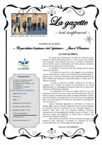 La Gazette n°3 de Moncetz-Longevas