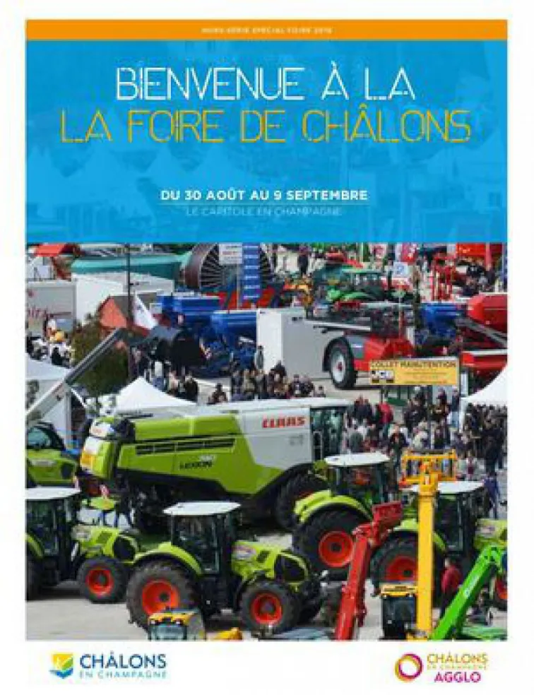 Bienvenue à la Foire de Châlons-en-Champagne - Edition 2019