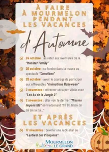 Mourmelon Le Grand - Activités Vacances D\'automne 2023
