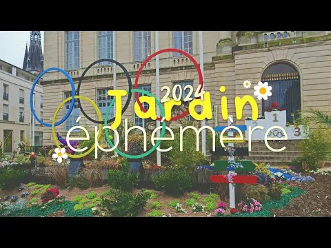 Venez découvrir le jardin éphémère dans les rues du centre-ville !