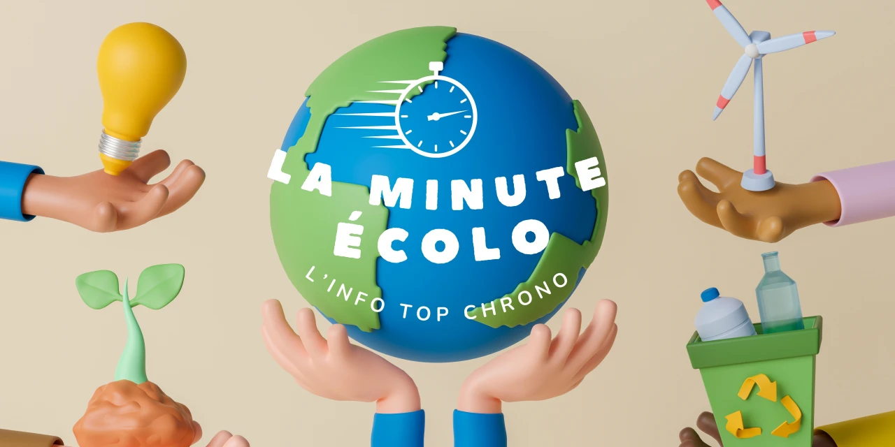 « La minute écolo » l’info qu’il vous faut top chrono !