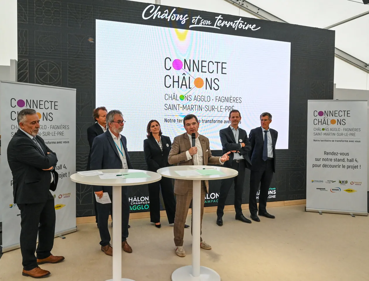 Le projet connecté et durable Connecte Châlons se révèle pour la 1ère fois au grand public