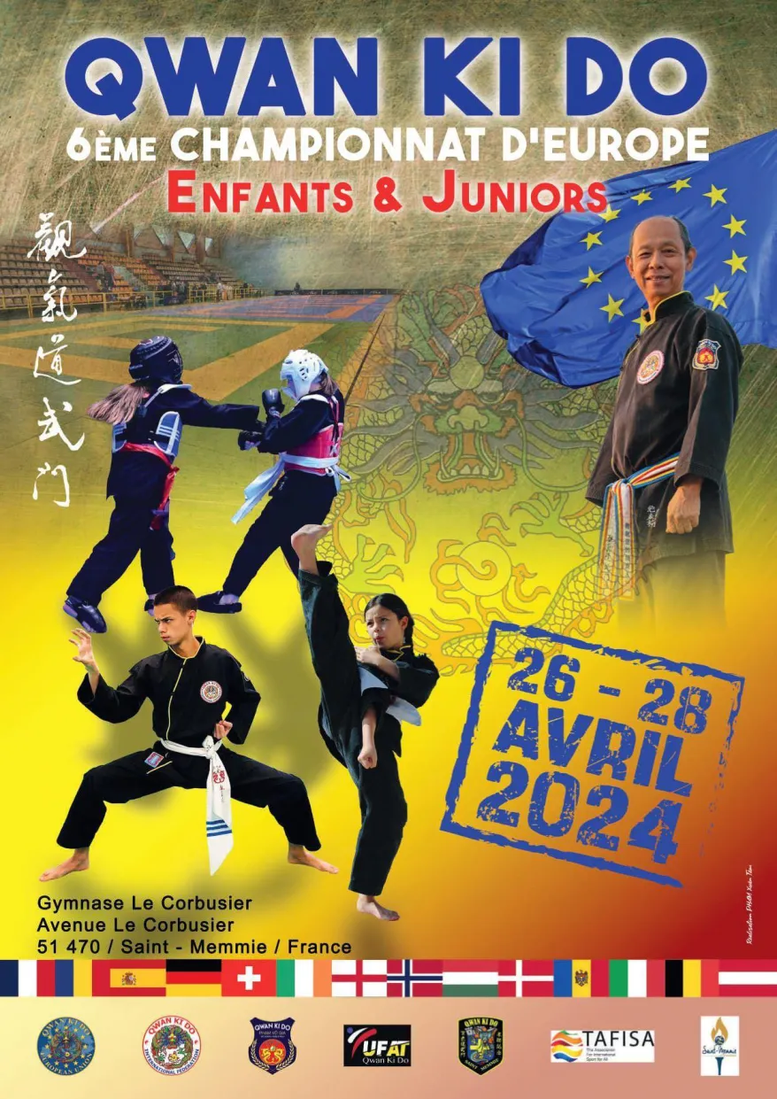 Championnats d'Europe Enfants & Junior de Qwan Ki Do