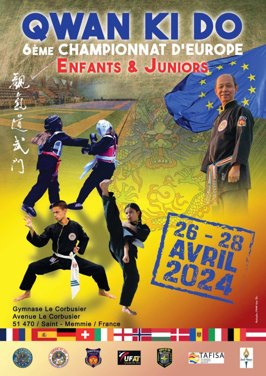 Championnats d'Europe Enfants & Junior de Qwan Ki Do