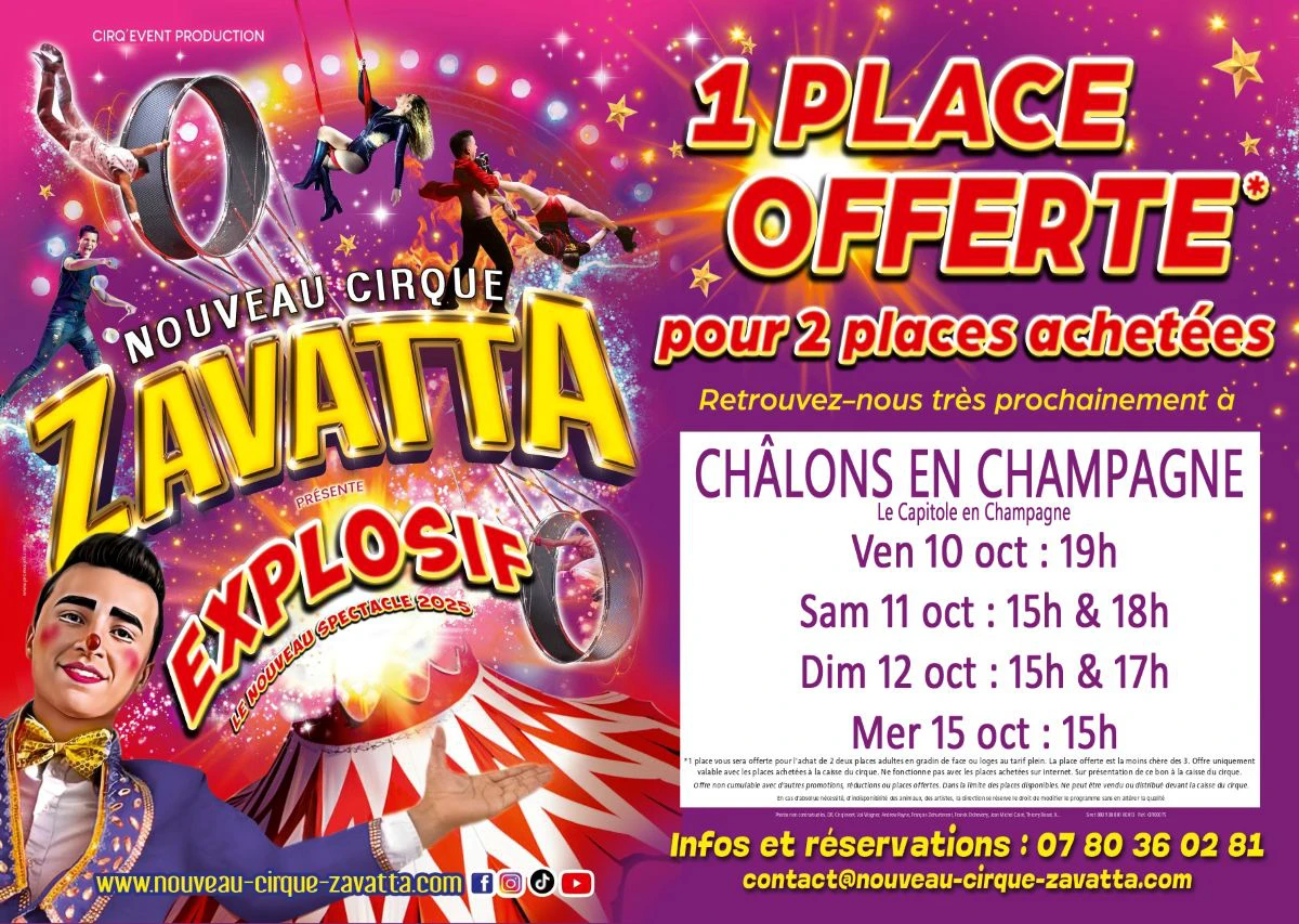 Cirque Zavatta : Explosif ! 