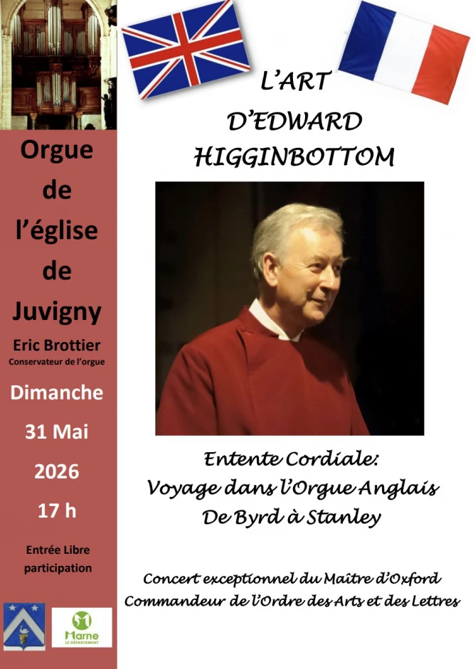 Concert d'Orgue : L'Art d'Edward Higginbottom