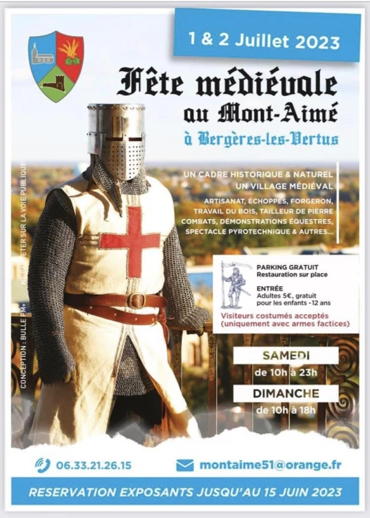 Fête médiévale au Mont-Aimé