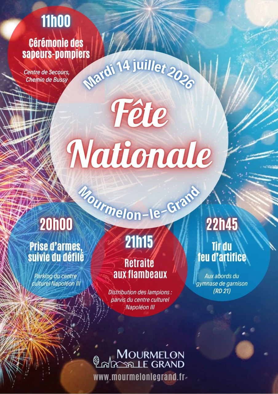 Fête nationale à Mourmelon-le-Grand