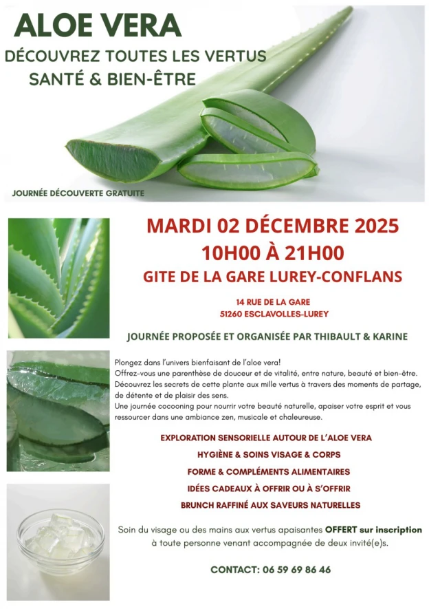 Journée Découverte “Aloe Vera