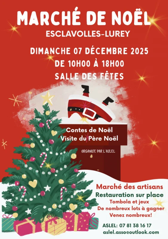 Marché de Noël à Esclavolles-Lurey