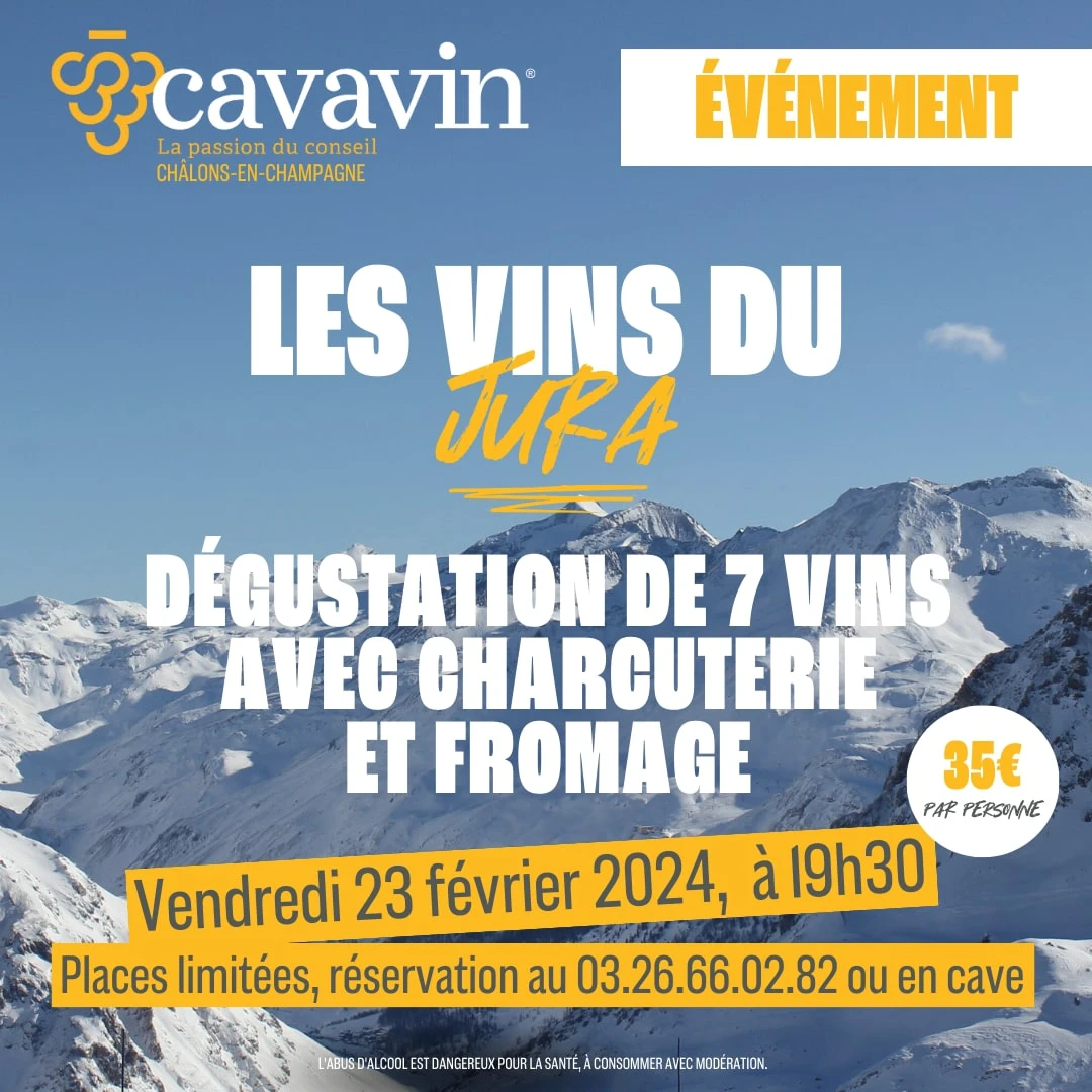 Soirée-Dégustation Les Vins du Jura