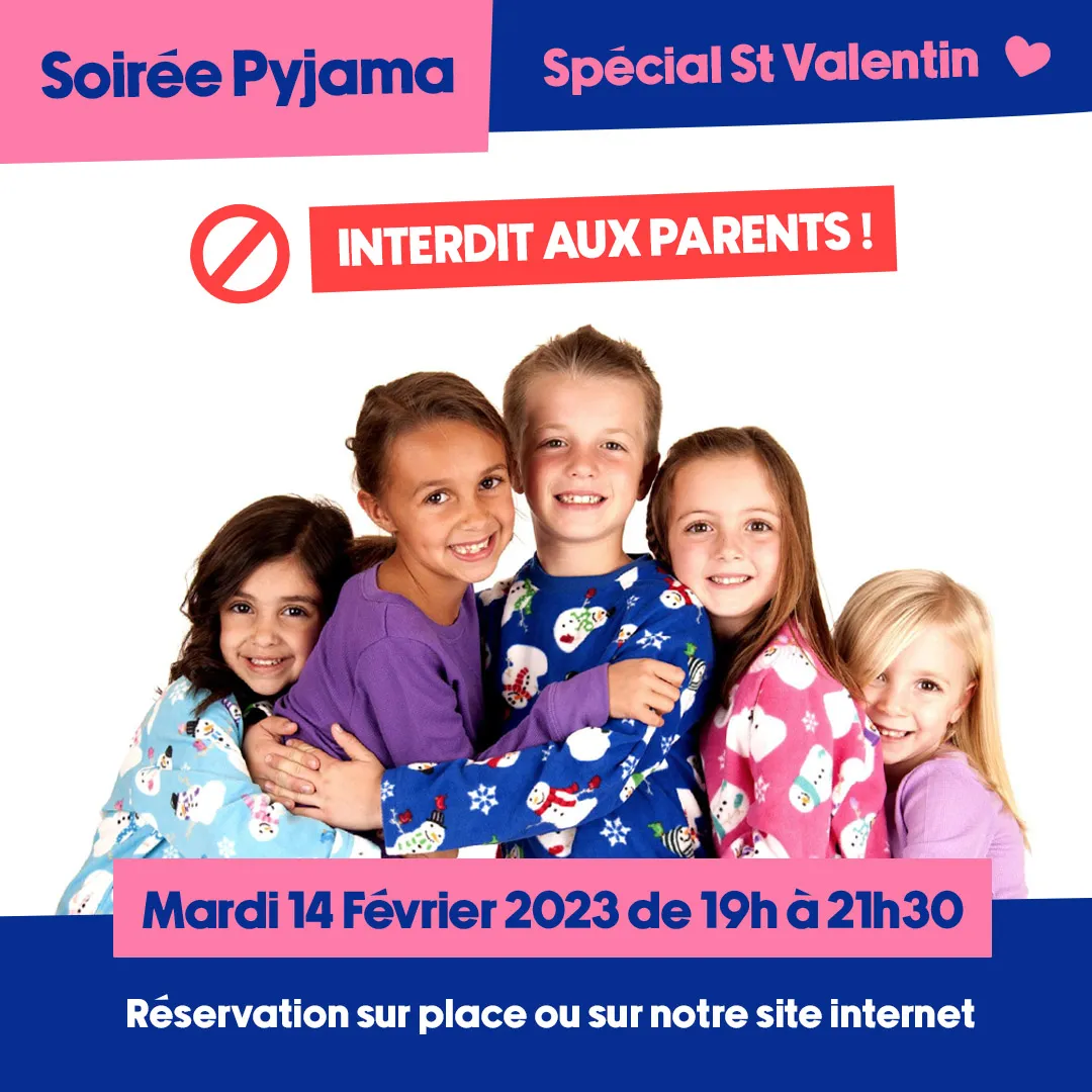 Soirée Pyjama Spéciale Saint-Valentin