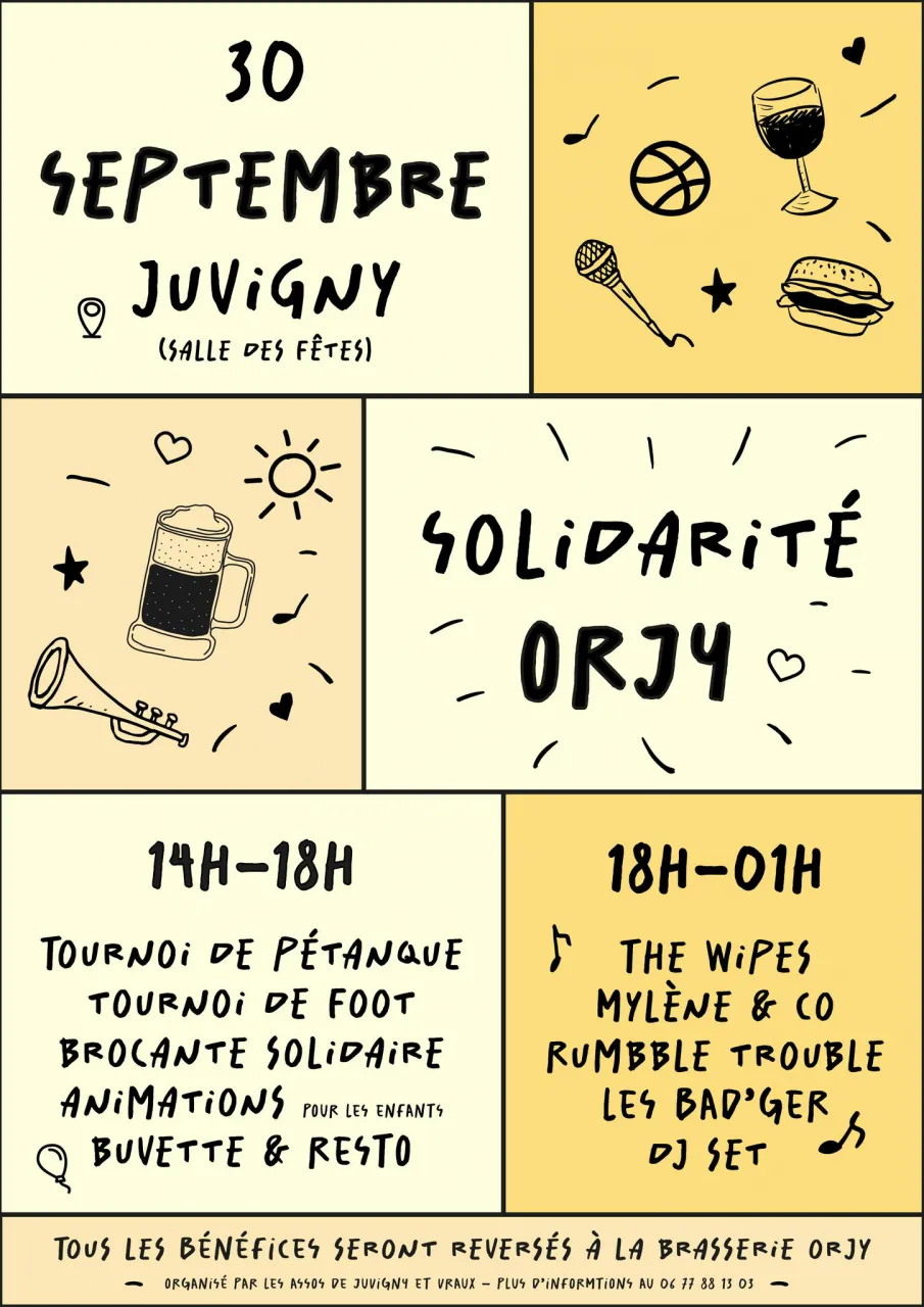 Soirée Solidarité Orjy