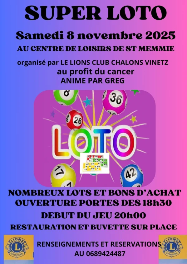 Super Loto à Saint-Memmie