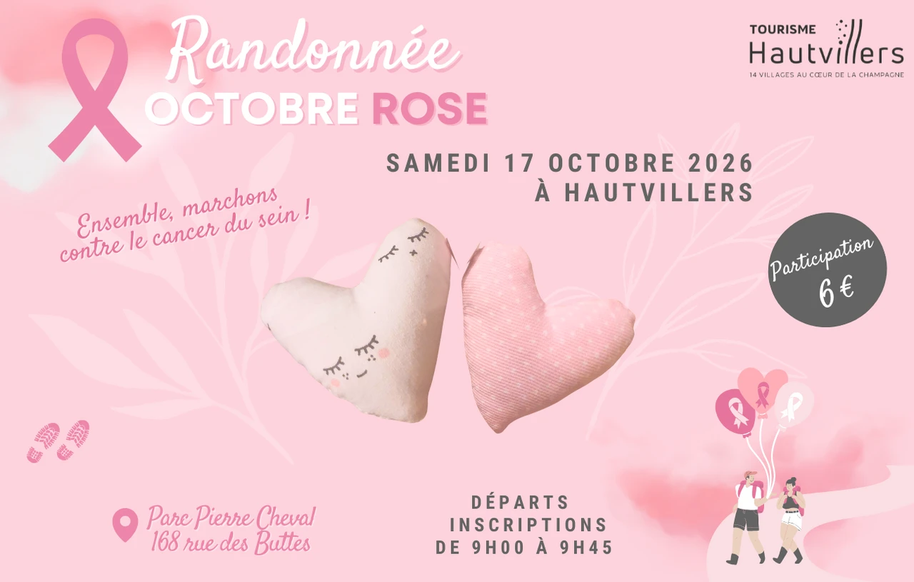 Vignobles en Scène : Randonnée Octobre Rose